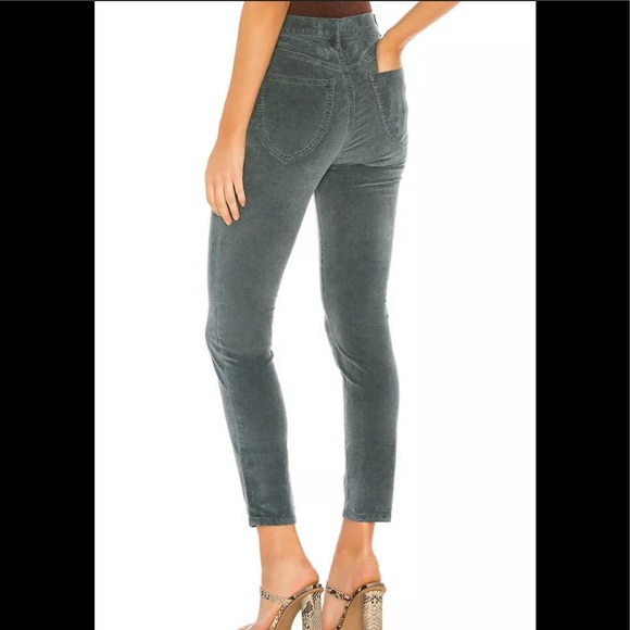 Free People Sun Chaser Cord Skinny Morning Waves - Picture 2 of 3